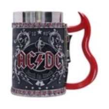 Image of AC/DC BACK IN BLACK TANKARD 16CM - Mug