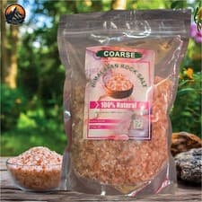 Image of 1kg Premium Himalayan Pink Bath Salt 100% Natural Organic Mineral Rich Relaxing