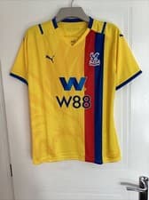 Image of CRYSTAL PALACE 2021-2022 AWAY FOOTBALL SHIRT - LADIES SIZE 18 - BNWT