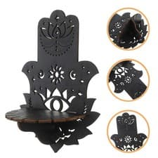 Image of Hanging Kitchen Storage Wall Display Shelves Bathroom Shelving Shelf