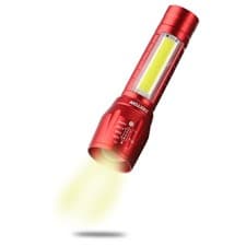 Image of Dekton Rechargeable Led Torch With Carry Case Lightweight