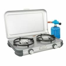 Image of *NEW* Campingaz® Camping Kitchen 2 CV - Double Burner Camping Stove
