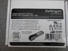 Image of StarTech Juniper SFP (mini-GBIC) Module EXSFP1GETST