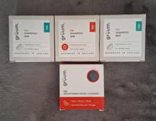 Image of Gruum har Hair Solid SHAMPOO Bar Hydrating Coconut 40g Nourishing Brightening