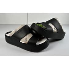 Image of CROCS Women's Getaway Platform Strappy Sandals Black Size 8 NWT #031SA