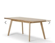 Image of Oak Furnitureland Oaklea Dining Table Solid Oak Extending Dining Table 
