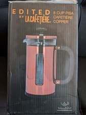 Image of La Cafetiere Edited 8 Cup Pisa Cafetiere Gun Metal Grey – 564822