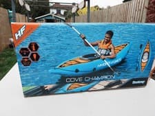 Image of Bestway Hydro-Force Cove Champion X1 Kayak with Hand Pump OG Box Brand New
