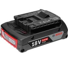 Image of Bosch Genuine BLUE 18v Cordless Li-ion Battery 2ah