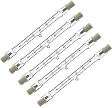 Image of 5x R7s Linear Tungsten Halogen Bulb Tube Floodlight Lamp 100w 150w 300w 1000w