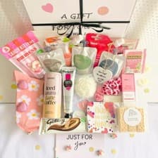 Image of PAMPER HAMPER Letterbox Gift for Her, Spa Self-Care Giftbox, Birthday, Christmas