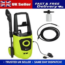 Image of DURHAND 1800W Pressure Washer 150 Bar Jet Wash Cleaner Patio Car With Foam