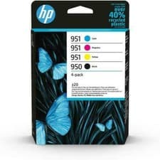 Image of Genuine HP950 HP951 Multipack Black/Cyan/Magenta/Yellow Ink Cartridge, 6ZC65AE