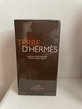 Image of HERMÈS Terre D'Hermès Aftershave Balm 100ml NEW SEALED