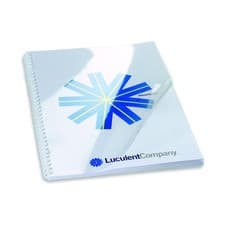 Image of GBC A4 Binding Cover HiClear PVC 250 Micron Super Clear Pack of 50 (41606E)