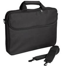 Image of Techair Ultra Slim Laptop Bag Classic Shoulder Strap Top Loading TANB0100 Black