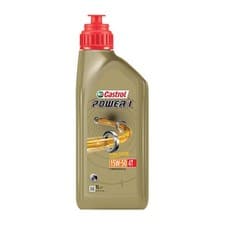Image of 15F587 Engine Oil Castrol POWER1 4T 15W-50 1 Litre Bottle Motor Lube By Castrol