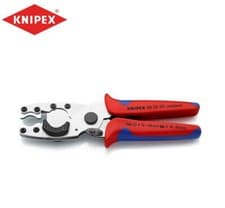 Image of Knipex 210mm Plastic & Composite Pipe Tube Cutter Max Cut 25mm 90 25 20