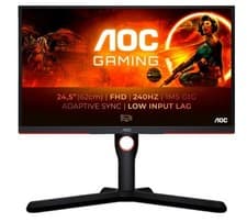 Image of AOC 25G3ZM/BK 24.5" VA LCD Full HD Gaming Monitor 240Hz 0.5ms Black