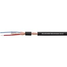 Image of HELUKABEL 400038 HELUSOUND Microphone Cable 2x0.22 mm² Black Per Metre