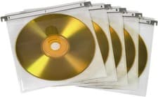 Image of Hama | 50 CD and DVD Double Protective Sleeves | White