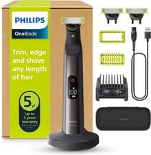 Image of Philips OneBlade Pro 360 Electric Beard Trimmer Shaver Bodygroomer with 3 Blades