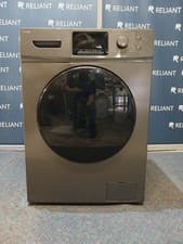 Image of HYE 12kg Washing Machine 1400rpm Freestanding Dark Silver - Refurb A (Read)