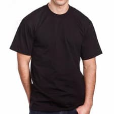Image of Men's Pro-5 Short Sleeve T-Shirt 100% Cotton- (4-PCS)
