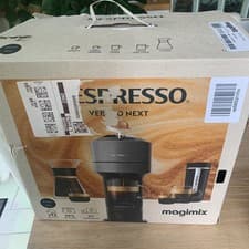 Image of Nespresso by Magimix 11707 Vertuo Next Pod Coffee Machine 1260 Watt Dark Grey