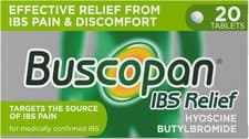 Image of 20 tablets relief, Targets the Source of Belly Pain Cramps & Discomfort