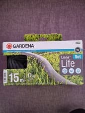 Image of Gardena Liano Life Textile Garden Hose Set 15m 13mm New!!!