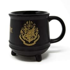 Image of Harry Potter - Hogwarts Crest - Official Ceramic Cauldron Mug SCMG24474