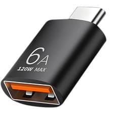 Image of Fast USB to USB C Adapter USB 3.0 Type C Adapter for MacBook Laptop Phone iPad
