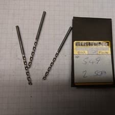 Image of GUHRING 2.50mm 549 series hss gt100 JOBBER DRILLS pack of 3.