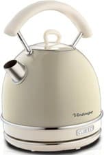 Image of Retro Dome Kettle, 1.7 Litre, 200 W, Vintage Style, Cream, Ariete 2877/03