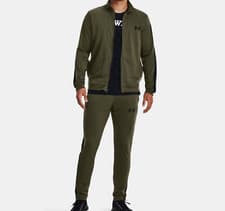 Image of Under Armour Men's UA Rival Knit Tracksuit Green