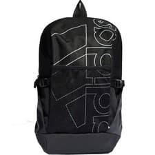 Image of Adidas Backpack Classic Bags Black Training Sports School Linear Gym Rucksack