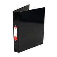 Image of 5 Star Office 2 O-Ring Binders A4 Black (Pack of 10)