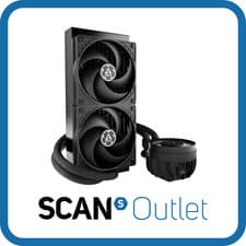 Image of Arctic Liquid Freezer III 240 All-In-One Hydro CPU Cooler, Black, 2x120mm P12 Fa