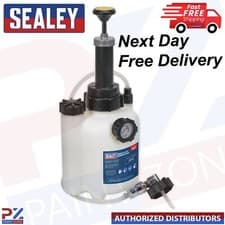 Image of Brake & Clutch Bleeding System Kit 2.5ltr Power Bleeder Sealey VS820 