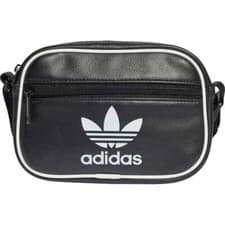 Image of adidas Originals Adicolor Classic Mini Airliner shoulder bag colour Black/white