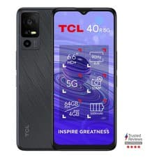 Image of TCL 40R 5G Dual SIM - Starlight Black - 64GB 4GB RAM - Unlocked - Pristine