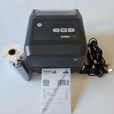 Image of Zebra ZD420 Thermal Transfer Network Label Printer PSU USB 250 4x6" Labels 82