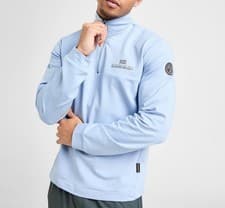 Image of Napapijri Sesano Tech 1/2 Zip Top Men Size Medium