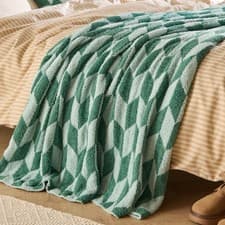 Image of Furn Olsen Geometric Throw | 130 x 180 cm | Various Colours