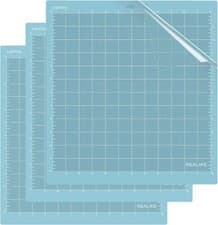 Image of Light Grip Cutting Mat 12x12" for Cricut Explore & Maker - 3 Pack Adhesive Repla