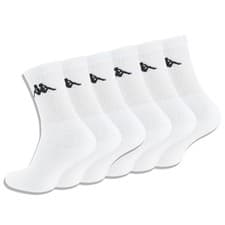 Image of Mens Sports Socks 6 Pairs Cotton Rich Cushioned Everyday Crew Socks UK Size 6-11