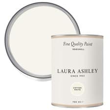 Image of LAURA ASHLEY 750ML COTTON WHITE EGGSHELL PAINT