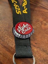 Image of Nuka Cola Bottle Cap Enamel Pin Badge Gift Gaming, Fallout Online Gameing ,Gamer