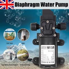 Image of 12V 130PSI Water Pump Self Priming Pump Diaphragm High Pressure Automatic Switch